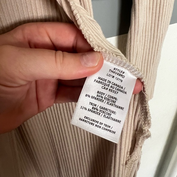 The Range ALLOY RIB LS DUSTER in Nude - Picture 6 of 9